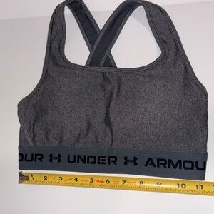 Under Armour Charcoal Racerback Bra